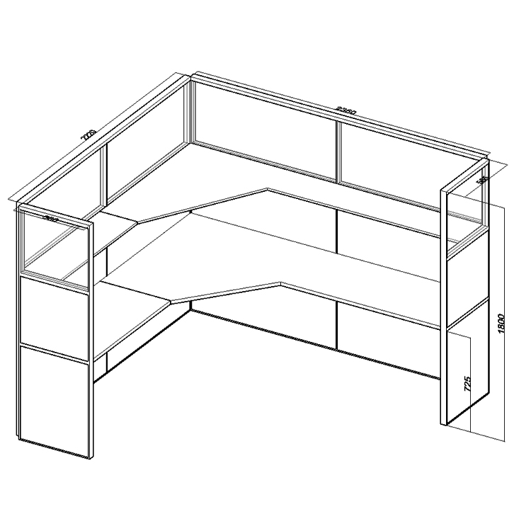 Custom Office Furniture Case