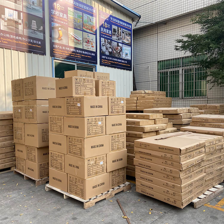 Today's Shipment Case Study Chinese Office Furniture Factory Delivered